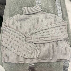 Knit Turtleneck Sweater